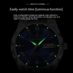 Men's Waterproof Double Calendar Luminous Quartz Watch - Image 2
