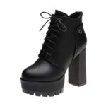 Chunky Heel Platform Boots For Women FallWinter 2025 - Image 5