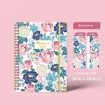 2026 English Notepad A5 Coil Diary Notebook - Image 2