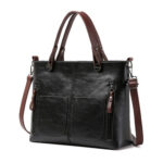Retro Large-capacity Handbags Simple Crossbody Shoulder Bags For Women - Image 3