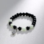 Glass Bead Luminous Bear Bracelet - Image 4