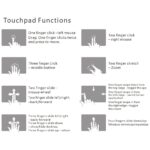 Zoweetek k12bt-1 Mini Wireless Bluetooth Keyboard Russian English Spanish Touchpad For Smart Tv Box Pc Android Phone Pad - Image 2