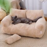Luxury Cat Bed Sofa Winter Warm Cat Nest Pet Bed For Small Medium Dogs Cats Comfortable Plush Puppy Bed Pet Supplies - Image 2