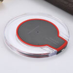 New Wireless Charging Dock Charger Crystal Round Charging Pad With Receiver For A-pple For Sanxing - Image 8