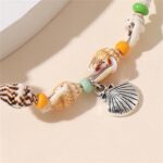 Beach Starfish Pendant Conch Bead Shell Bracelet - Image 4