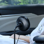 Car Cup Holder Single Head Fan Wind