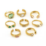 Women's Fashion Temperament Stainless Steel Diamond Ring - Image 4