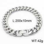 Cuban Link Chain Trimming Chain Jewelry Buckle Titanium Steel Bracelet - Image 10