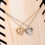MOM Mother Love Hollow Alloy Necklace - Image 3
