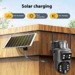 360 Night Vision 6 Million HD Night Vision Full Color Solar Camera - Image 2