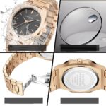 Men's And Women's Pin Scale Solar Pattern 30 Meter Waterproof Quartz Watch - Image 4
