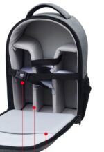 New product custom waterproof camera laptop backpack - Image 4