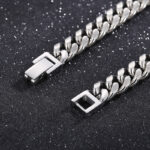 Cuban Link Chain Trimming Chain Jewelry Buckle Titanium Steel Bracelet - Image 4