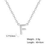 26 English Letter Steel Color Concentrate Polished Welding Cross Chain - Image 8
