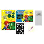 Educational Toy Drawing Pad 3D Magic 8 Light Effects Puzzle Board Sketchpad - Image 6