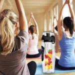 32Oz Fruit Infusing Infuser Water Bottle Water Fruit Bottle BPA Free Plastic Sport Fruit Infuser Water Bottles With Infuser Juice Shaker Drink Bottle Of Water - Image 2