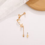 Punk Devil-clawed Earrings Ins Gothic Style Alloy Ear Clip And Ear Hook Jewelry - Image 4