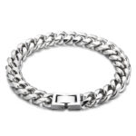 Cuban Link Chain Trimming Chain Jewelry Buckle Titanium Steel Bracelet - Image 5