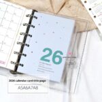 2026 Calendar Cards Calendar Fold - Image 5