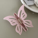 Hollow Butterfly Acetate Hairpin - Image 3