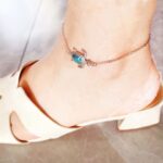 Hawaii Ocean Turtle Anklet Opal Anklet