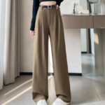 2025 SpringSummer High-End Flowy Suit Pants