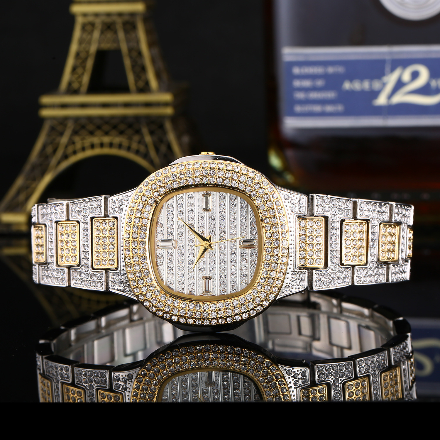 951206841640.jpg Fashion diamond watch - Image 1