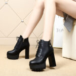 Chunky Heel Platform Boots For Women FallWinter 2025 - Image 6