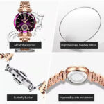 Casual Fashion Waterproof Quartz Watch Ladies - Image 3