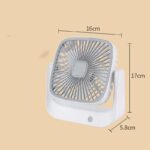 Powerful Portable USB Charging Silent Small Fan - Image 3