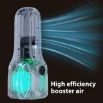 Household Mute Small Dormitory Refrigeration Spray Bladeless Fan - Image 4