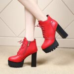 Chunky Heel Platform Boots For Women FallWinter 2025 - Image 4