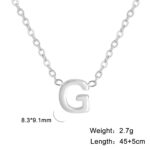 26 English Letter Steel Color Concentrate Polished Welding Cross Chain - Image 9