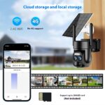Solar 8x Zoom Camera Surveillance 4Gwifi Full Color Night Vision - Image 4