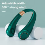 New Leaf Less Neck Hanging Fan Outdoor Portable Silent USB Charging - Image 5