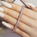 Simple Square Zircon Bracelet Personality - Image 7