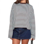 Womens 2025 Early Autumn New Loose Casual Top - Image 5