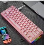 Plastic mechanical keyboard for games - Image 2