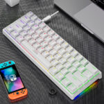 Plastic mechanical keyboard for games - Image 3