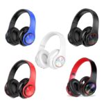 Bluetooth Headphone Head-mounted Wireless Bass E-sports Games Music Headset - Image 4