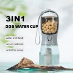 Dog Water Cup Drinking Food Garbage Bag Three-in-one Portable Small Multi-functional Pet Cups Pets Supplies - Image 2
