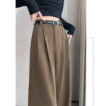 2025 SpringSummer High-End Flowy Suit Pants - Image 4