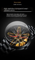 Rotating Wheel Watch Three-Dimensional Hollow - Image 10
