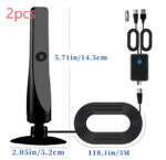 HDTV Vertical Suction Cup Ground Wave Digital TV Antenna High-definition DVB-T2 - Image 6