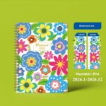 2026 English Notepad A5 Coil Diary Notebook - Image 8