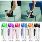 32Oz Fruit Infusing Infuser Water Bottle Water Fruit Bottle BPA Free Plastic Sport Fruit Infuser Water Bottles With Infuser Juice Shaker Drink Bottle Of Water - Image 3