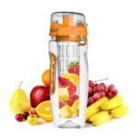 32Oz Fruit Infusing Infuser Water Bottle Water Fruit Bottle BPA Free Plastic Sport Fruit Infuser Water Bottles With Infuser Juice Shaker Drink Bottle Of Water - Image 5