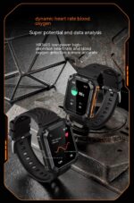 Intelligent Bluetooth Call Three Prevention Outdoor Waterproof Watch - Image 6