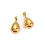 18K Gold Stainless Steel Dropper Earrings Eardrops - Image 5