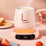 Milk Heating Insulation Base Desktop Digital Display Warming Pad - Image 5